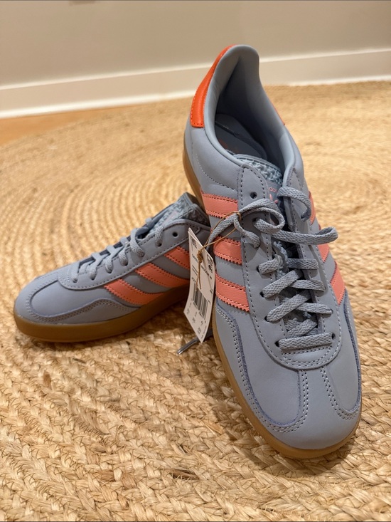 adidas Shoes - ADIDAS Gazelle Light Blue & Pink Women’s Casual Sneakers
